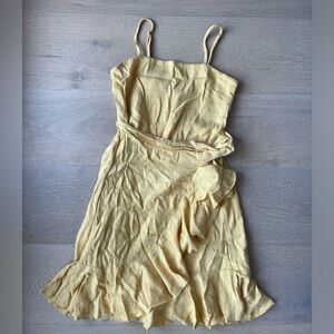 AE Butter Yellow Summer Mini Dress